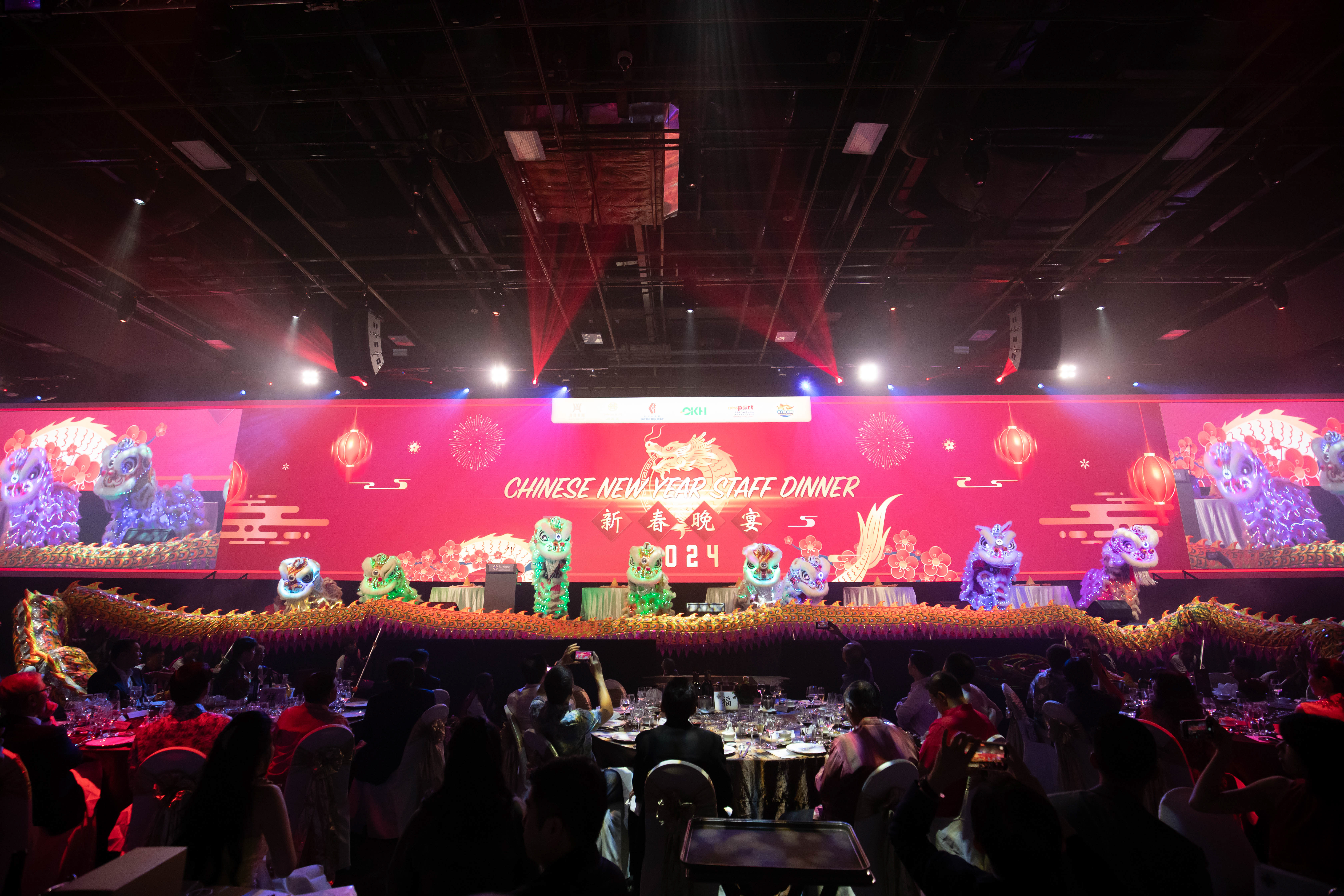 Chip Eng Seng CNY Dinner, 1,500 guests at Suntec City — by Elitez Events
